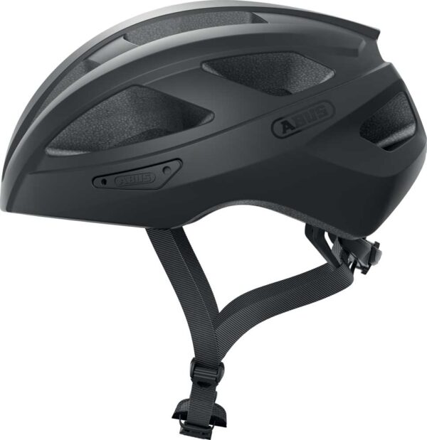 Abus helm macator shiny velvet black l