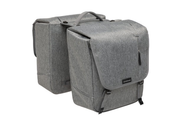 New looxs fietstas dubbel nova mik grey